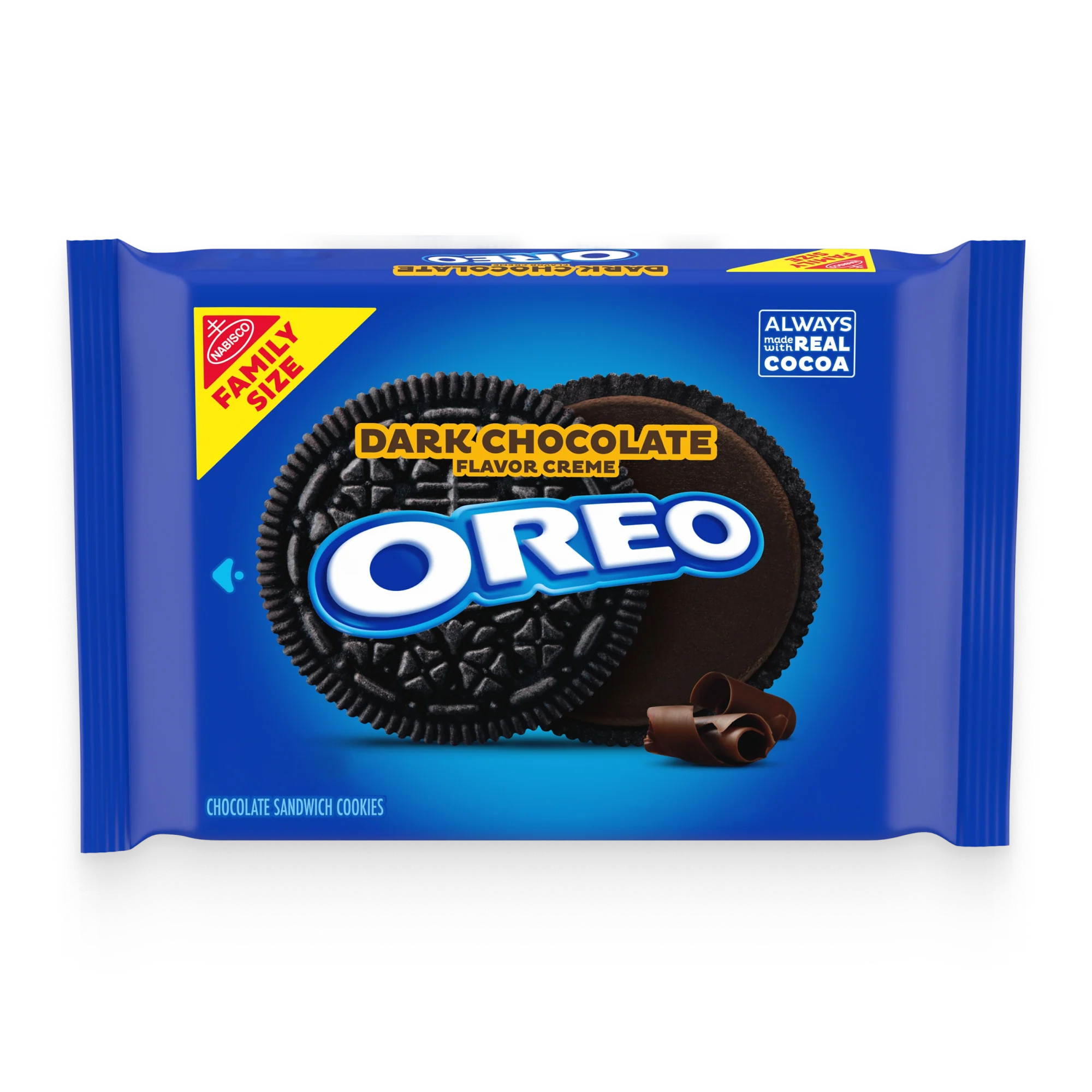 Dark Chocolate Creme Chocolate Sandwich Cookies, Family Size, 2 Pack - Image 2