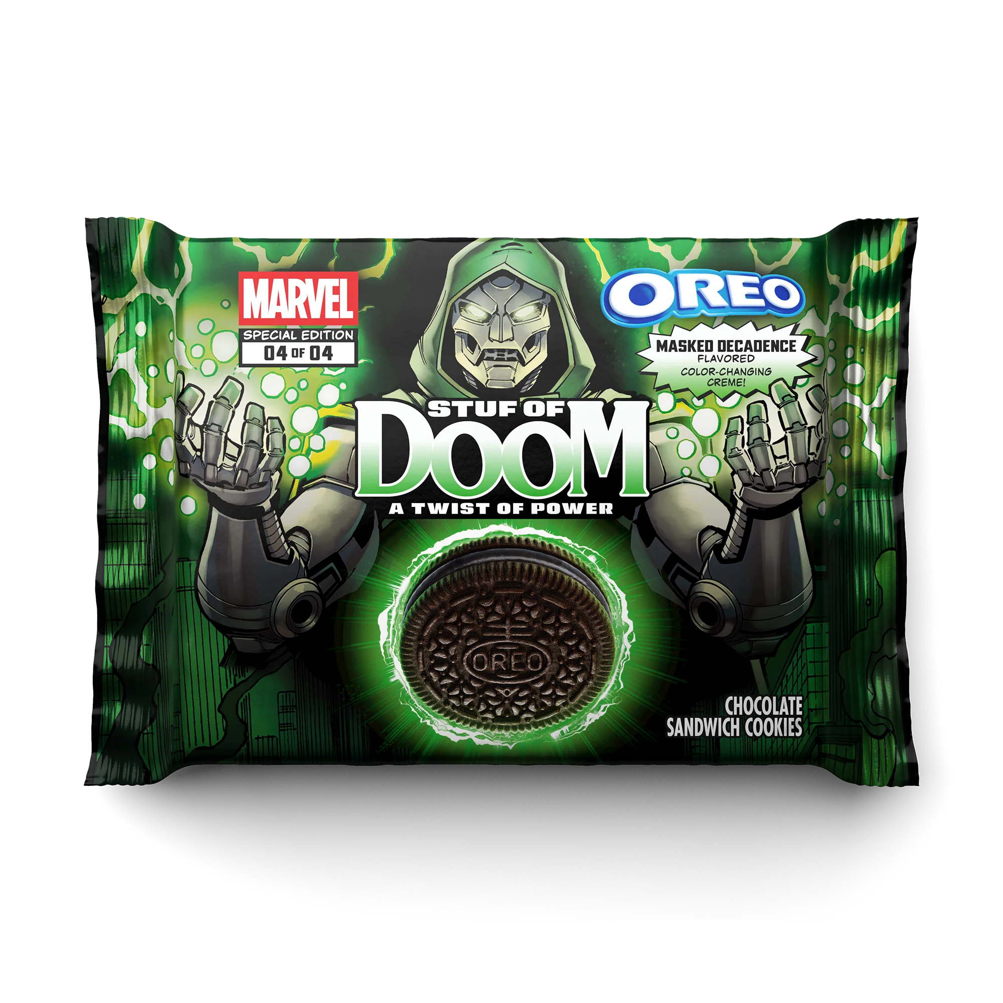 Marvel OREO Stuf of Legends Cookies Complete Bundle, 4 Pack - Image 5