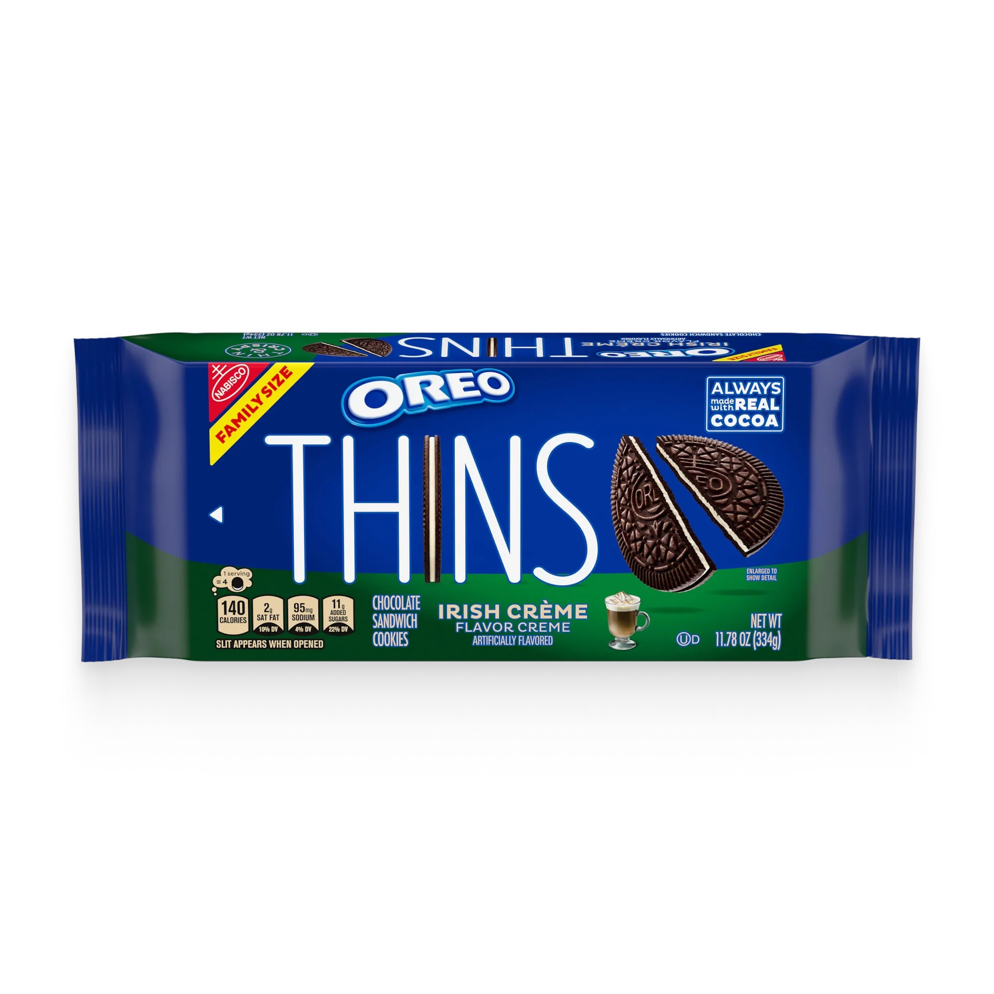 Thins Irish Crème Chocolate Sandwich Cookies, Family Size, 2 Pack - Image 2